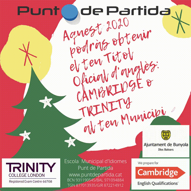 Exàmens oficials de Trinity i Cambridge a Bunyola