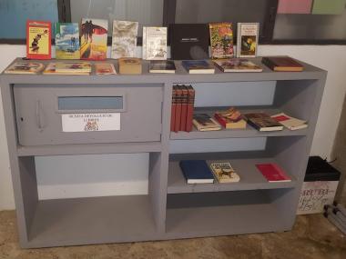 Punt d'intercanvi de llibres al Mercat