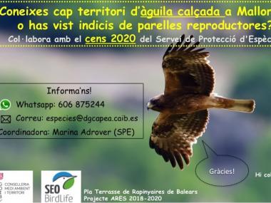 Cens 2020 del Servei de Protecció d'Espècies