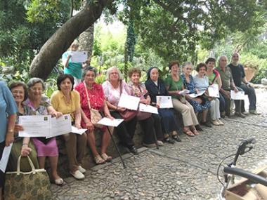 Final de curs de La Memòria (programa de suport psicosocial i educatiu al procés d'envelliment)