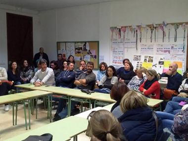 Assemblea de pares del col·legi Mestre Colom