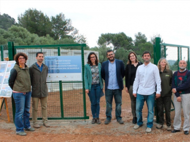 Inaugurat el dipòsit d'aigua per a la prevenció d'incendis