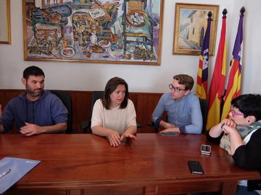 Visita de la Consellera de Territori i Infraestructures a Bunyola