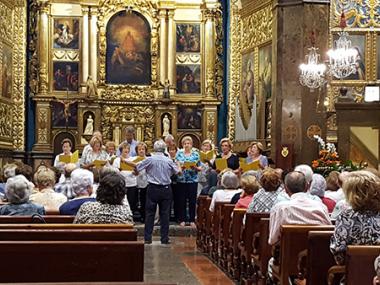 Ofrena de la Gent gran a Lluc