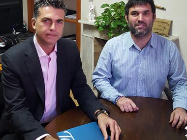 Telefónica presenta a l'Ajuntament el desplegament final d'instal·lació de fibra a Bunyola