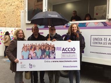 Caravana del Pacte Social contra les violències masclistes