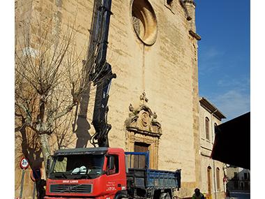Restaurat el rellotge de l'església