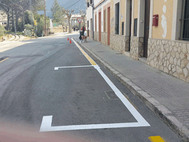 Nova ordenació dels aparcaments de s'Estació
