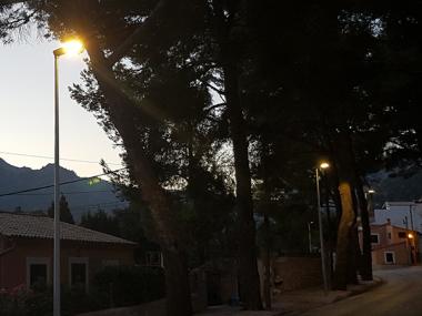 Inaugurat el nou enllumenat del passeig Antoni Estarelles