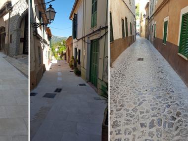 El carrer de sant Pere i el carreró de ses Sopes: obres llestes