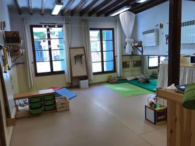 Treballs de millora i condicionament a l'Escoleta municipal
