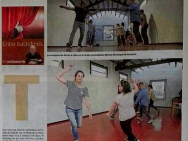 L'Escola de ball a la revista Brisas