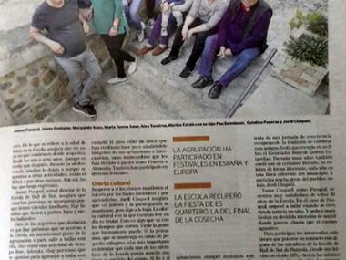 L'Escola de ball a la revista Brisas