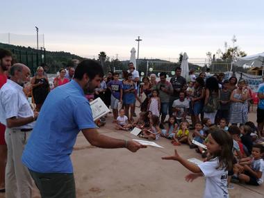 Lliurament de diplomes del curs de natació