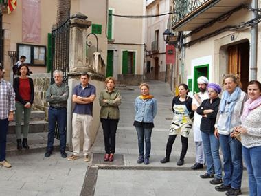 Bunyola guarda un minut de silenci per les víctimes de sant Llorenç
