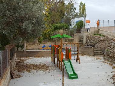 Condicionat el pati de jocs de l'Escola