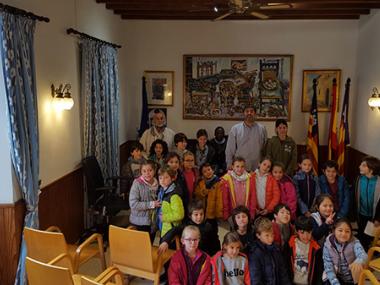 Els alumnes de 2n visiten l'Ajuntament