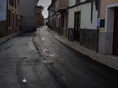 Asfaltat el camí de Caubet