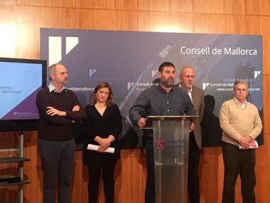 Via d'evacuació al túnel de Bunyola-Sóller