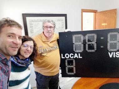 L'ajuntament dóna un marcador electrònic a l'Entitat Local Menor