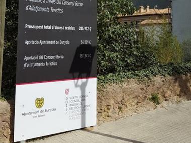 Nou aparcament a la Costa de l'Estació