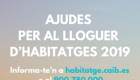 Ajuts al lloguer d'habitatges