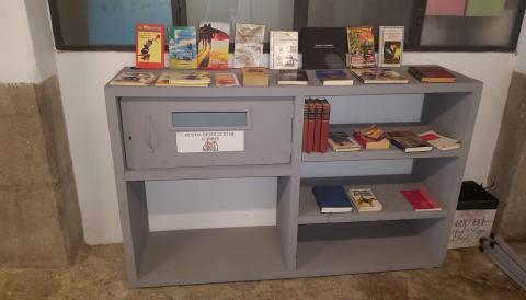 Punt d'intercanvi de llibres al Mercat