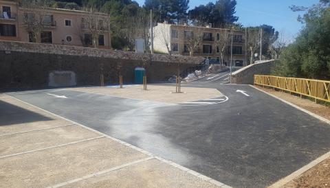 Aparcametn estació Bunyola