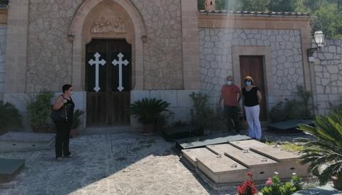 Excavació a la fossa de Bunyola