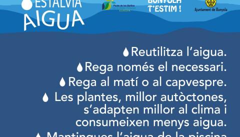 estalvia aigua