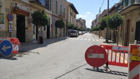 Canvi de circulació dins el poble