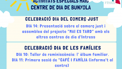 programa CD maig