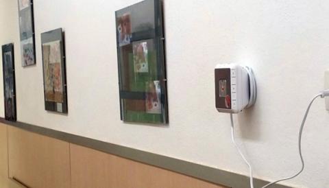 Instal·lació d'alarmes al col·legi Mestre Colom
