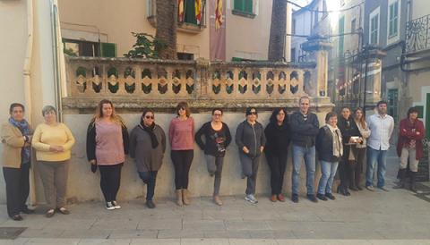Minut de silenci a Bunyola