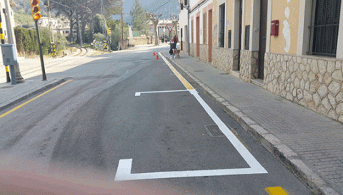 Nova ordenació dels aparcaments de s'Estació