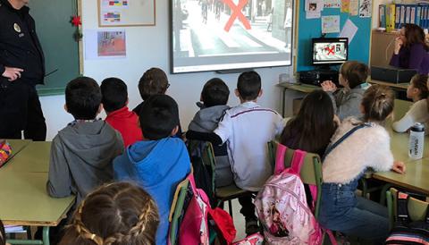 Educació vial al CP Mestre Colom