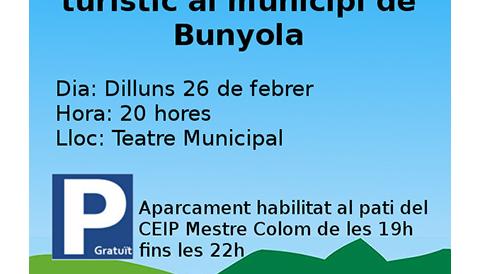 Xerrada informativa i debat ciutadà sobre Zonificació i lloguer turístic a Bunyola