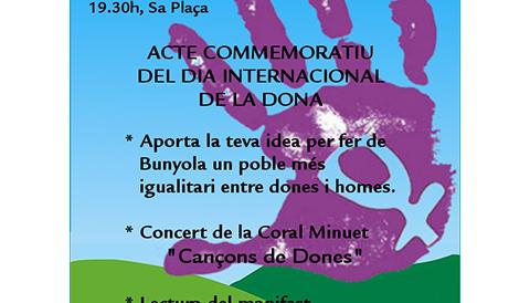 Demà, dia Internacional de la Dona