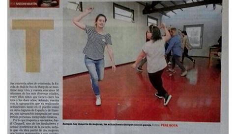 L'Escola de ball a la revista Brisas