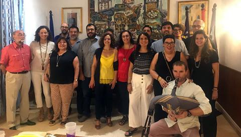Recepció d'autoritats amb motiu de les festes de sant Mateu