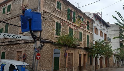 Els llums de Nadal a punt