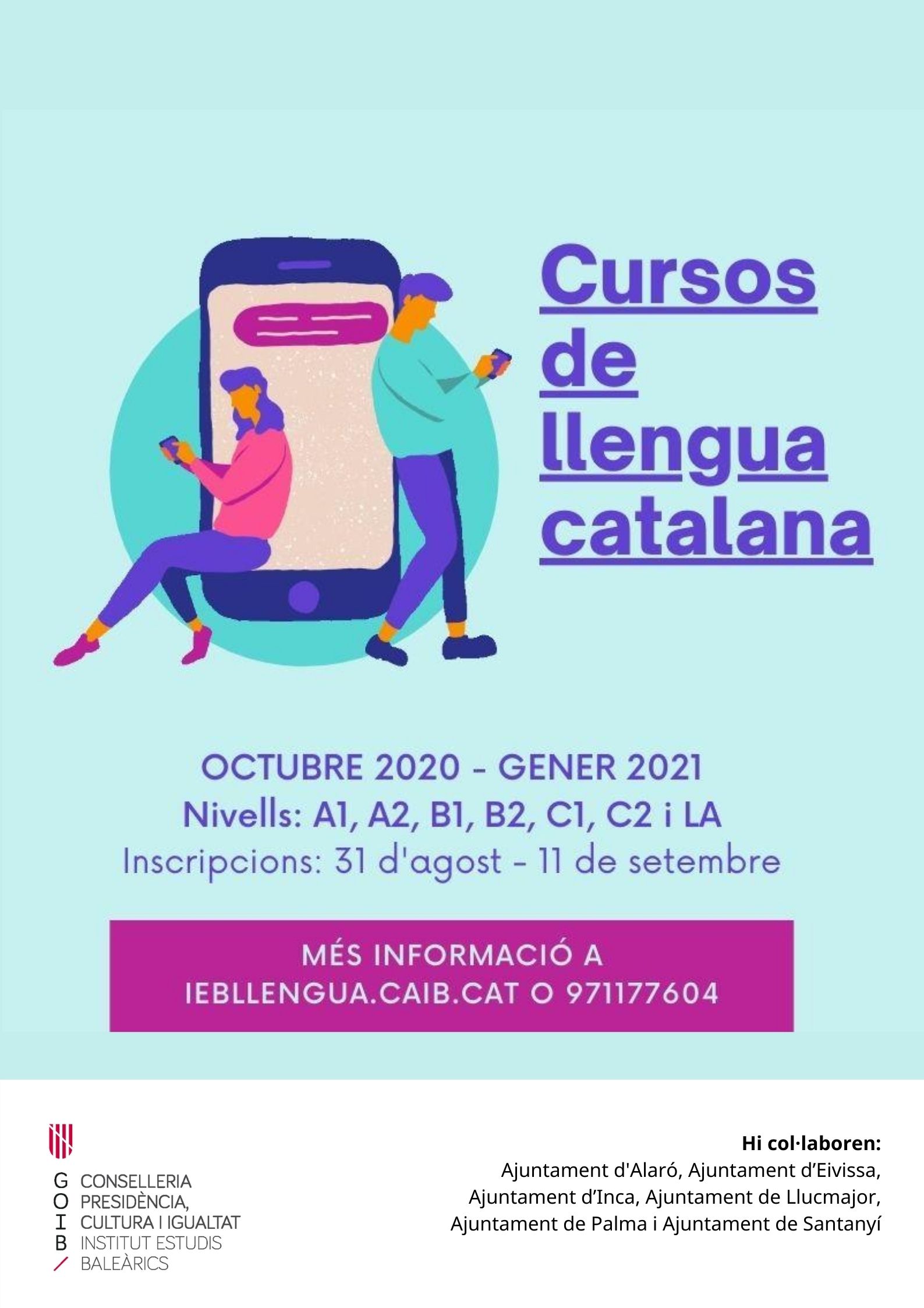 CARTELL CURSOS OCTUBRE 2020